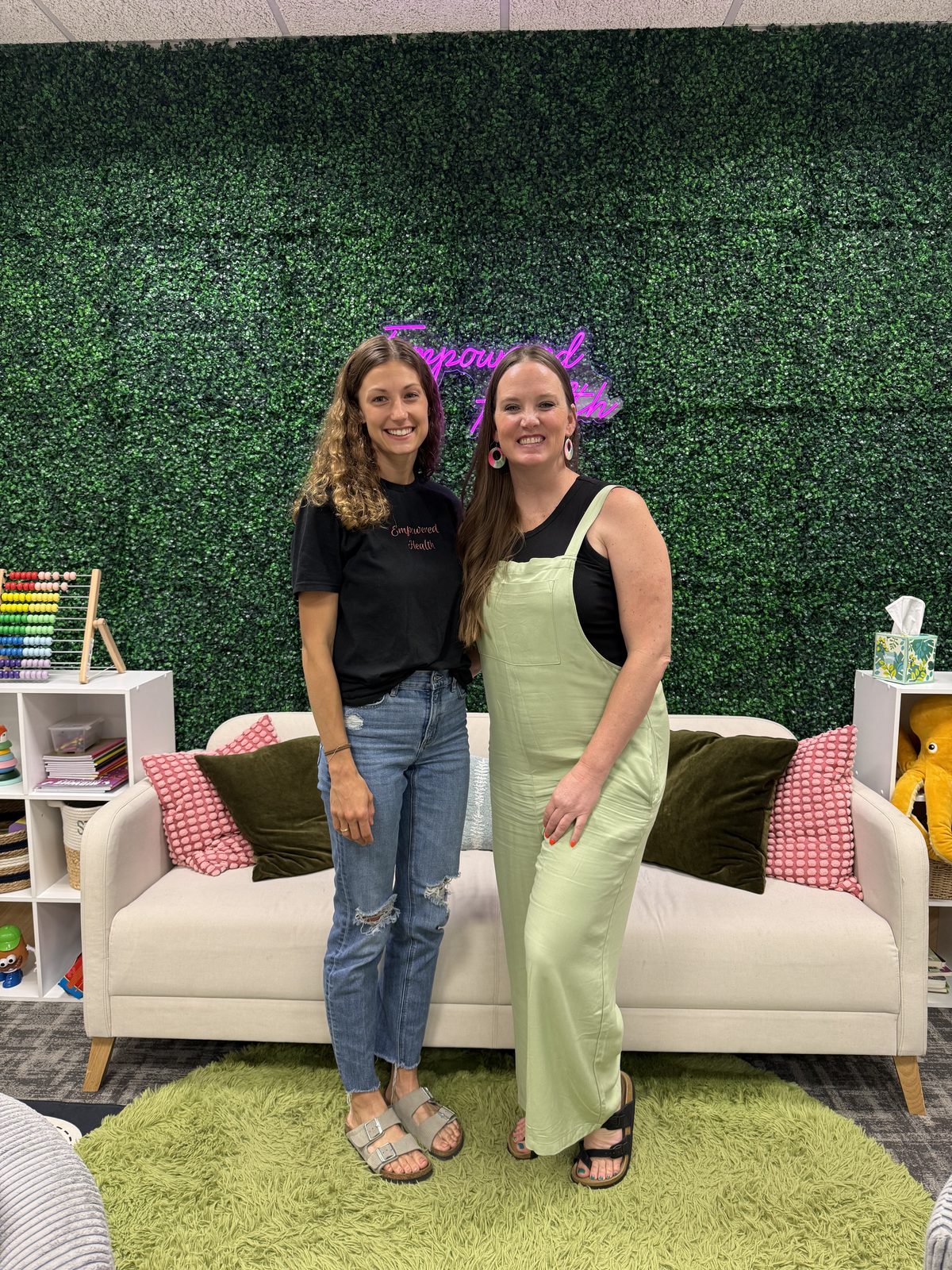 The Empowered Health team in their welcoming clinic space